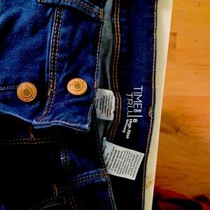 High rise skinny jeans